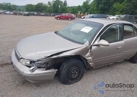 2002 Buick Century Custom из США, поврежденный, VIN 2G4WS52J621228627